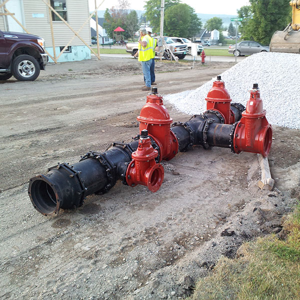 dcs expertise underground utility construction of water